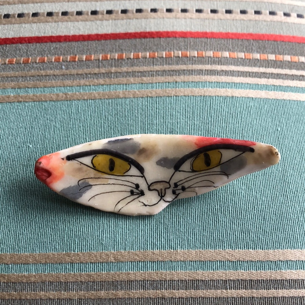 Handcrafted Cat Pin